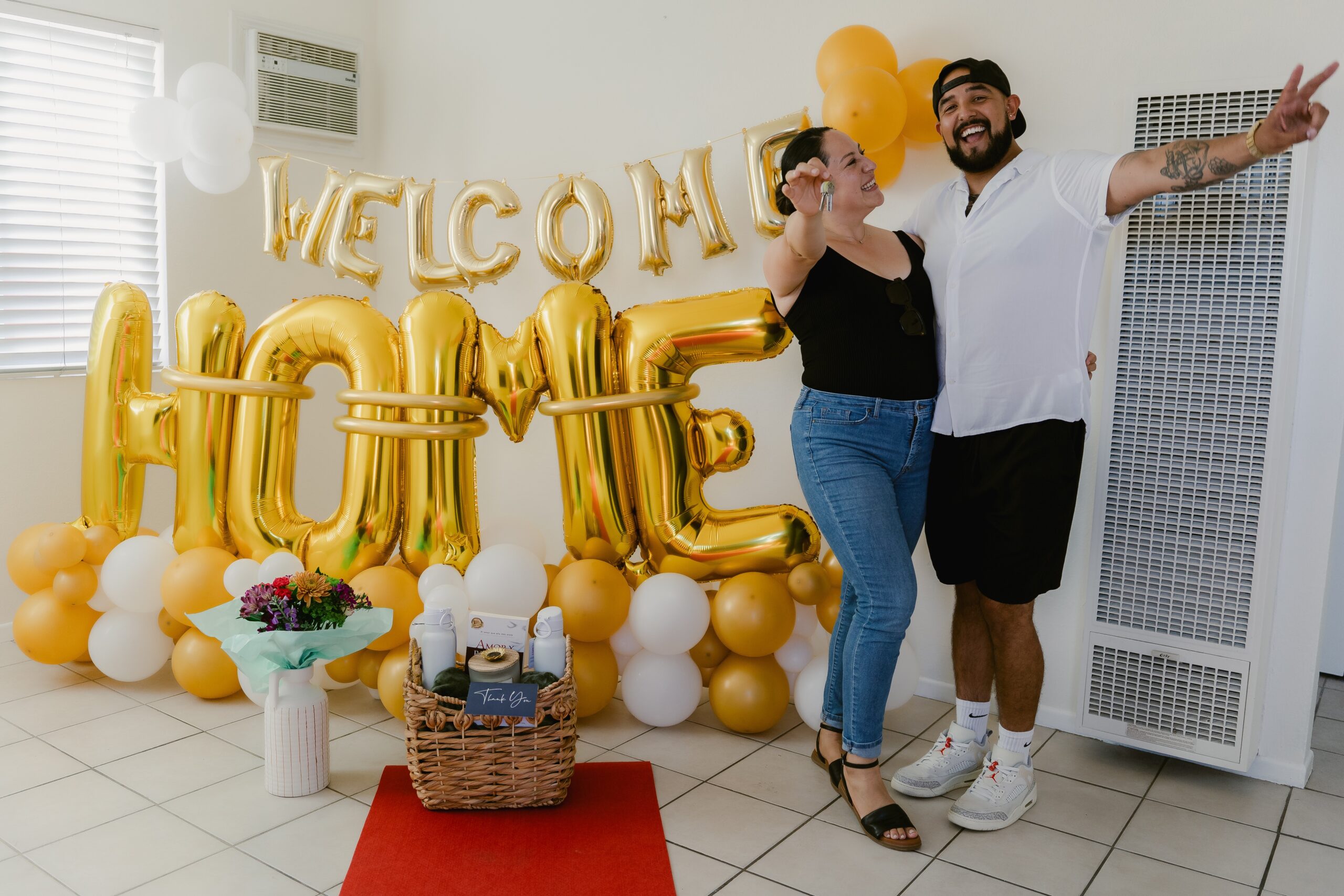 Celebrate New Beginnings: A Heartfelt Home Photography Session in San Diego